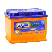 Аккумулятор АКОМ + EFB  6СТ- 65 евро